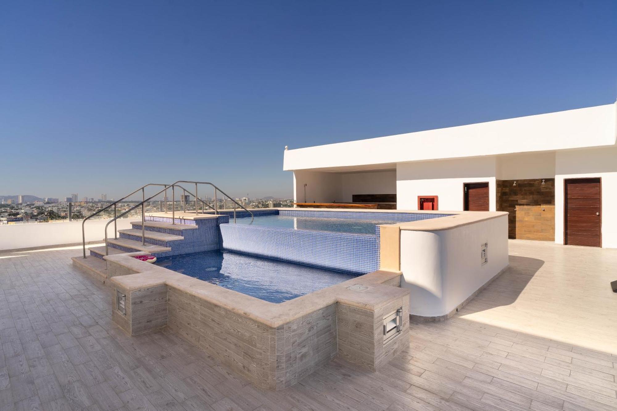 Hotel Pacific Blue Масатлан Экстерьер фото